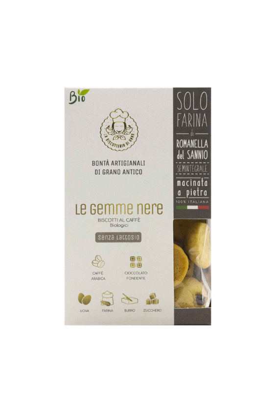 Le Gemme Nere - Organic Coffee Biscuits La Biscotteria di Anna