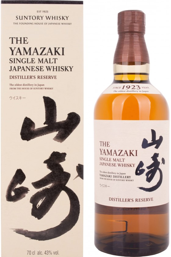Suntory Yamazaki Distiller's Reserve Single Malt Whisky Japonais, 70 cl